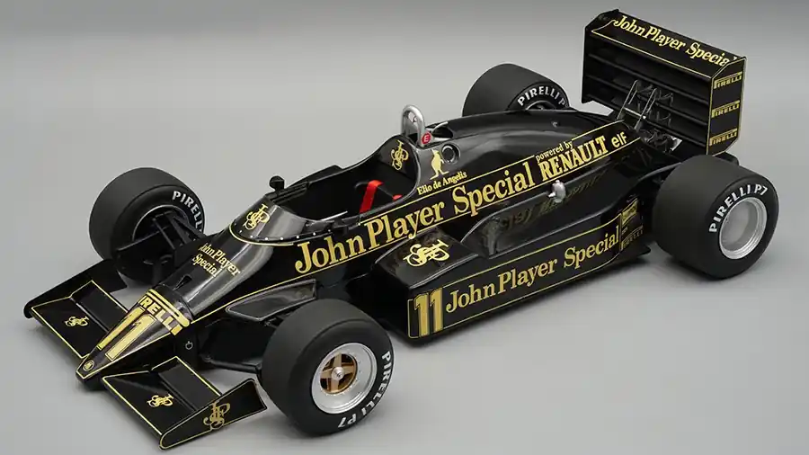 Lotus F1 94T 11 Dutch GP 1983 E. de Angelis Biztonságos fizetés