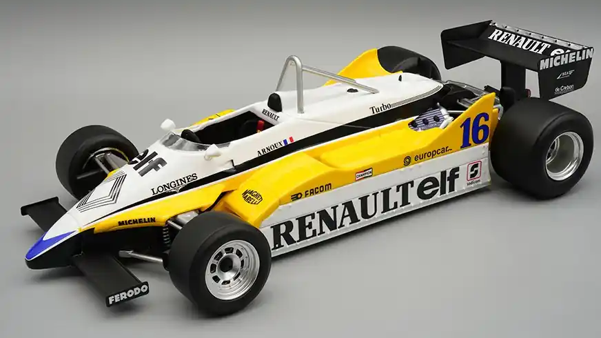 Renault F1 RE30B Italy GP győztes 1982 R. Arnoux Szezonális akció
