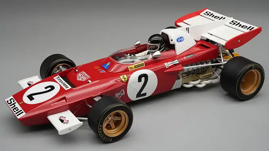 Ferrari F1 312 B2 2 Zandvoort GP 1971 J. Ickx pilótával Árcsökkenés