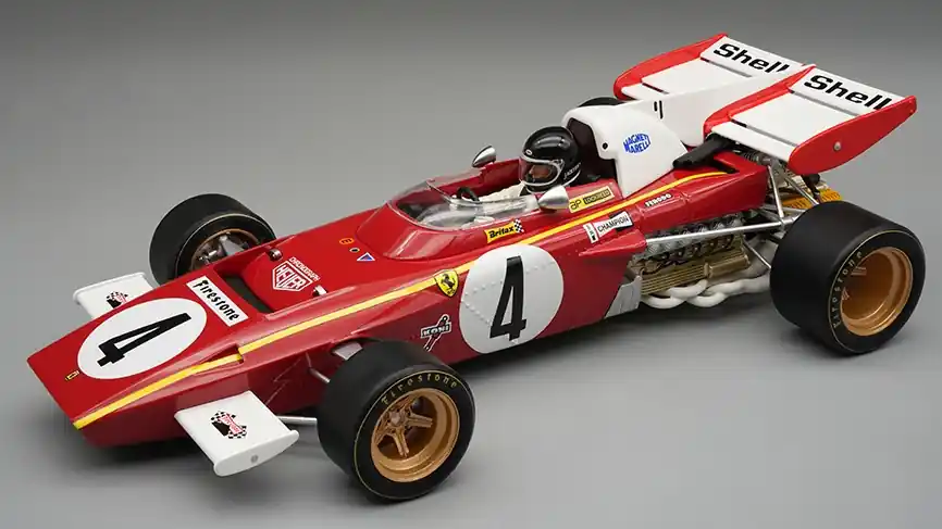 Ferrari F1 312 B2 4 Monaco GP 1971 J. Ickx pilótával Árengedmény