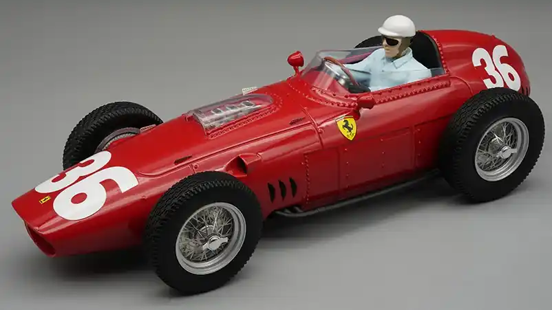Újdonság Ferrari F1 246/256 Dino 36 Monaco GP 1960 P. Hill pilótával