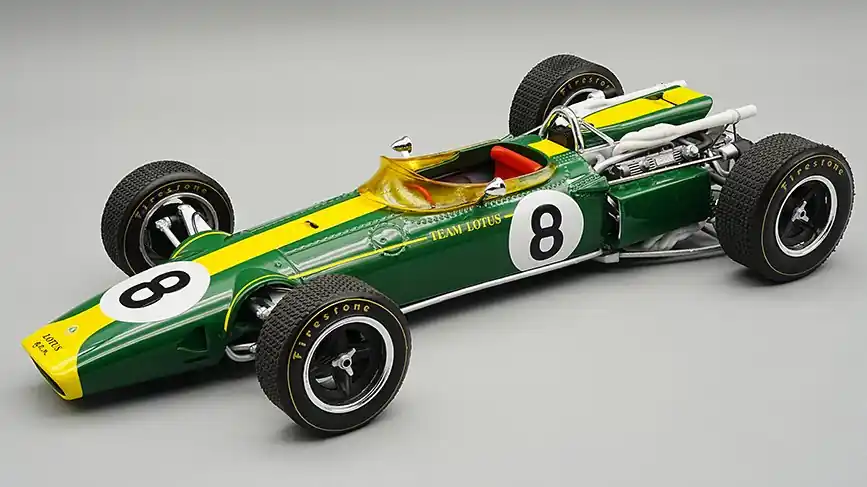 Lotus F1 43 8 South African GP 1967 G. Hill Csak ma