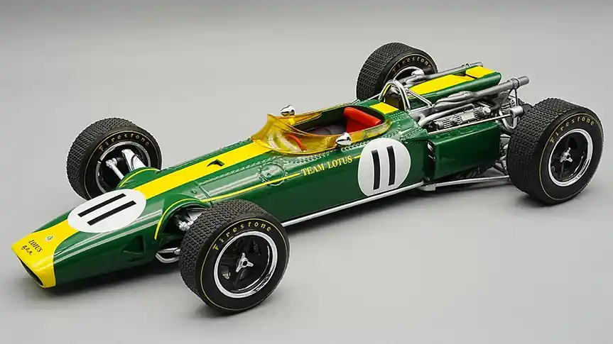 Gyors szállítás Lotus F1 43 Belgian GP győztes 1966 P. Arundell