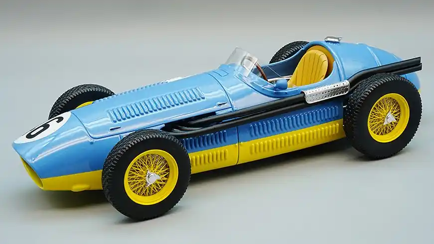 Maserati F1 250 46 French GP (4th) 1954 P. Bira Akció