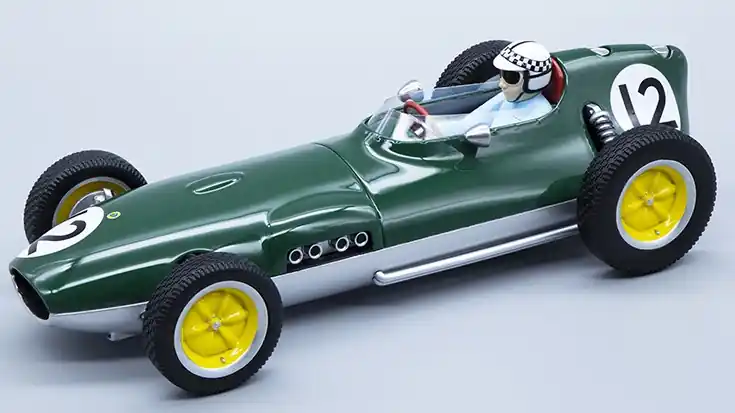 Lotus F1 16 12 Dutch GP 1959 I. Ireland pilótával Gyors szállítás