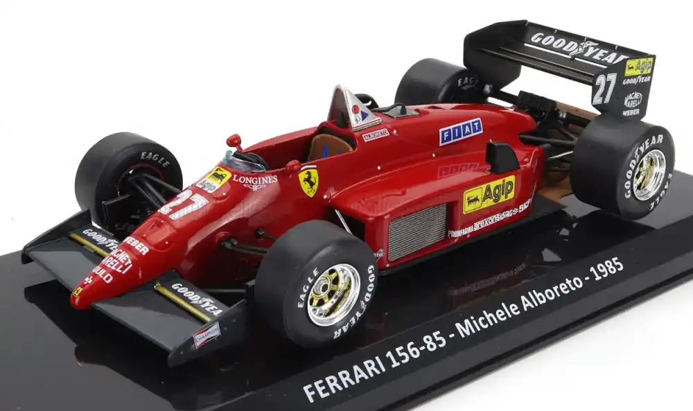 Ferrari F1 156-85 27 German GP győztes 1985 M. Alboreto Szezonális akció