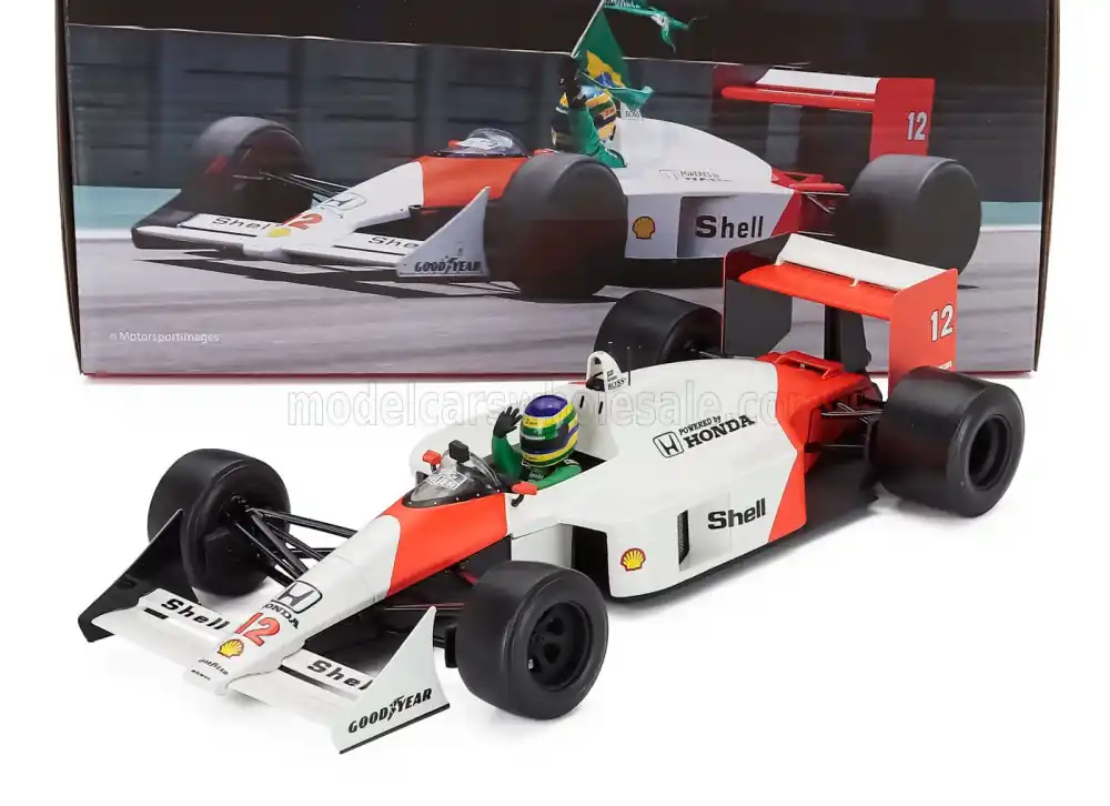 McLaren F1 MP4/4 Honda 12 (Ayrton Senna autója) Demo kör Interlagos Brazilian GP 2019 Bruno Senna Kihagyhatatlan ajánlat