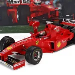 Végkiárusítás Ferrari F1 F300 4 Imola GP 1998 E. Irvine