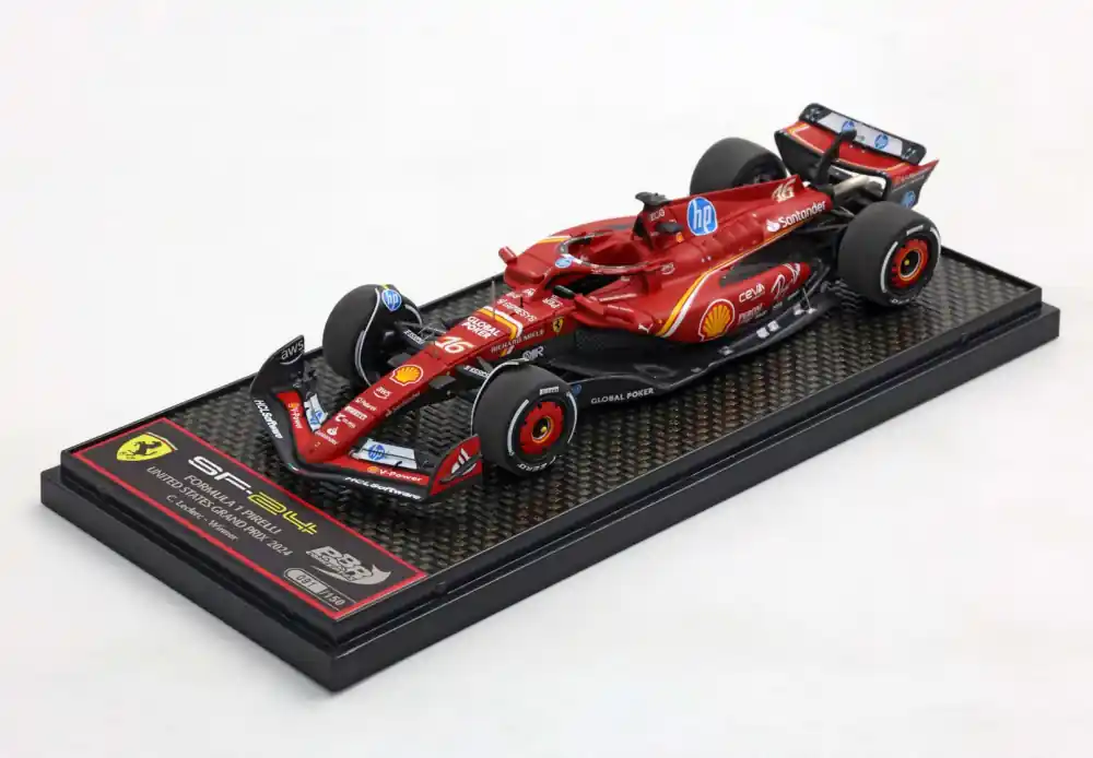 Ferrari F1 SF-24 16 Austin USA GP győztes 2024 C. Leclerc Limitált Nézd meg most