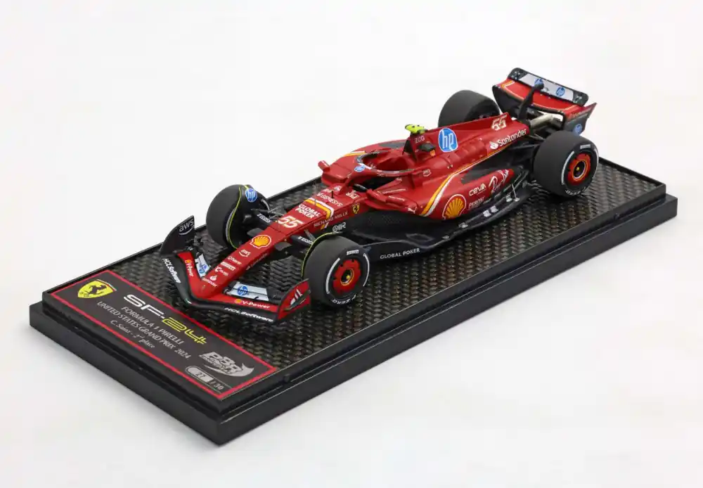 Ferrari F1 SF-24 55 Austin USA GP 2024 C. Sainz Limitált Újdonság