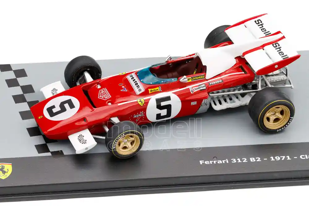 Ferrari F1 312B2 5 British GP 1971 C. Regazzoni Csak ma