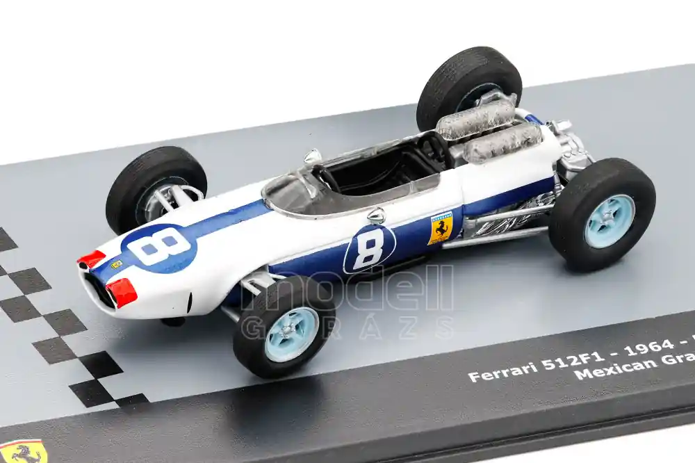 Ferrari F1 512 8 Mexico GP 1964 L. Bandini Újdonság