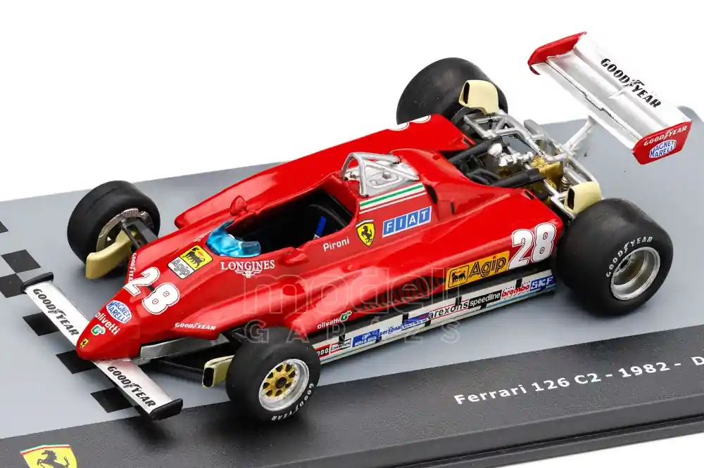 Vedd meg online Ferrari F1 126C2 28 1982 D. Pironi
