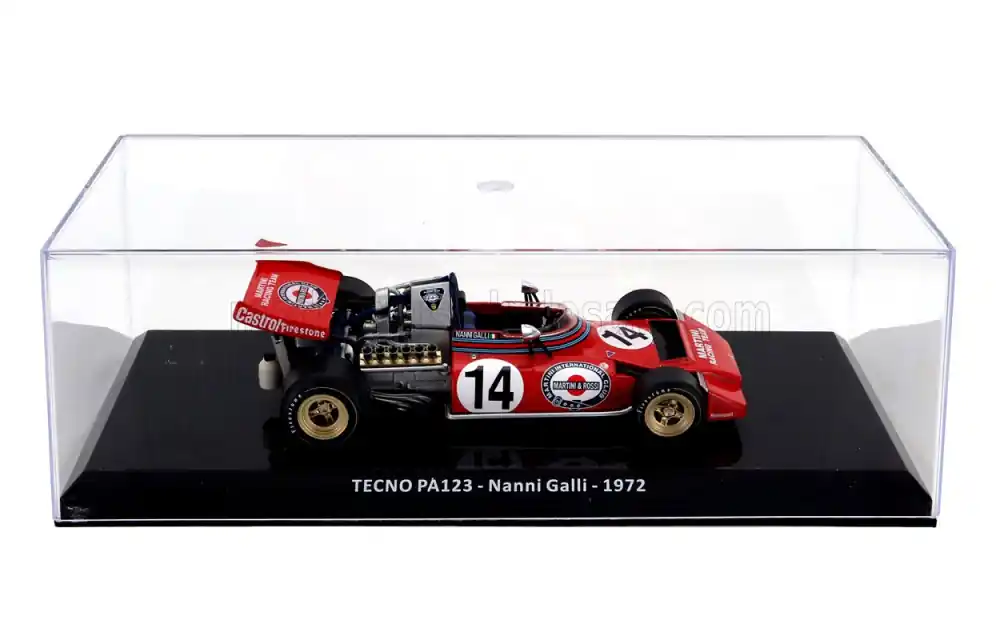 Tecno F1 PA123 14 1972 N. Galli Újdonság