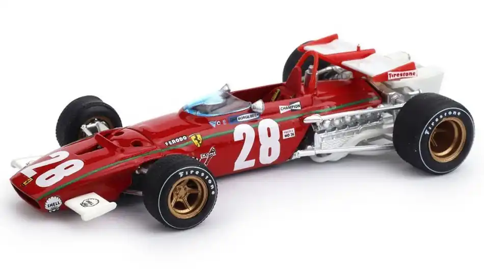 Rendeld meg most Ferrari F1 312B n.28 Belgium GP 1970 I. Giunti