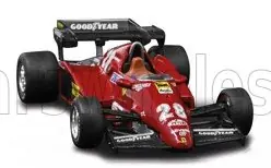 Legkelendőbb Ferrari F1 126C3 28 1983 R. Arnoux