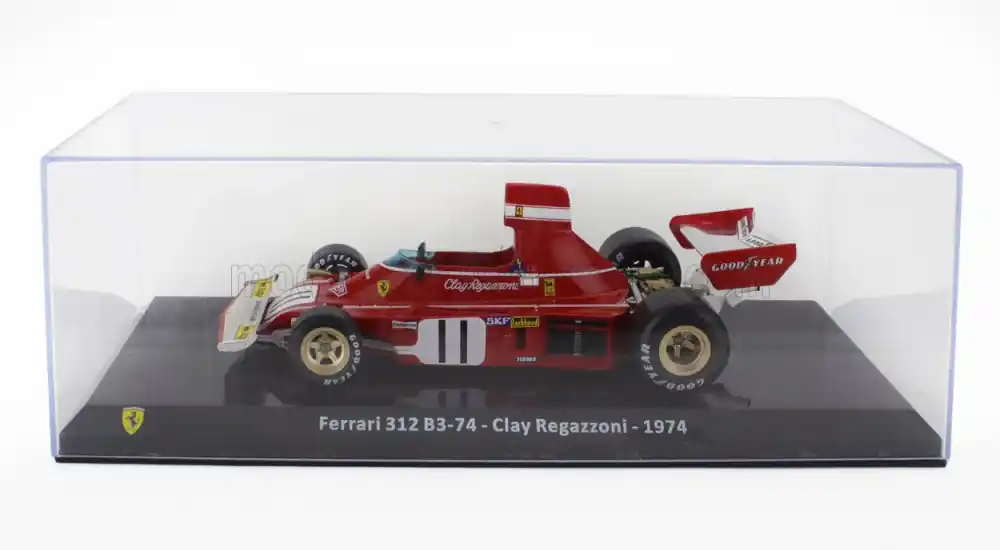 Legkelendőbb Ferrari F1 312 B3-74 11 1974 C. Regazzoni