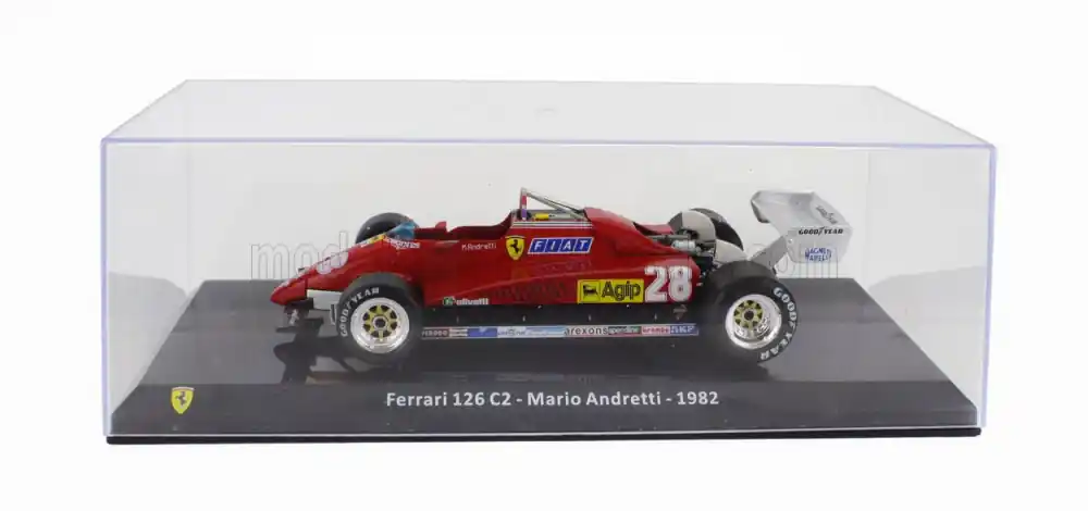 Expressz szállítás Ferrari F1 126 C2 28 1982 M. Andretti
