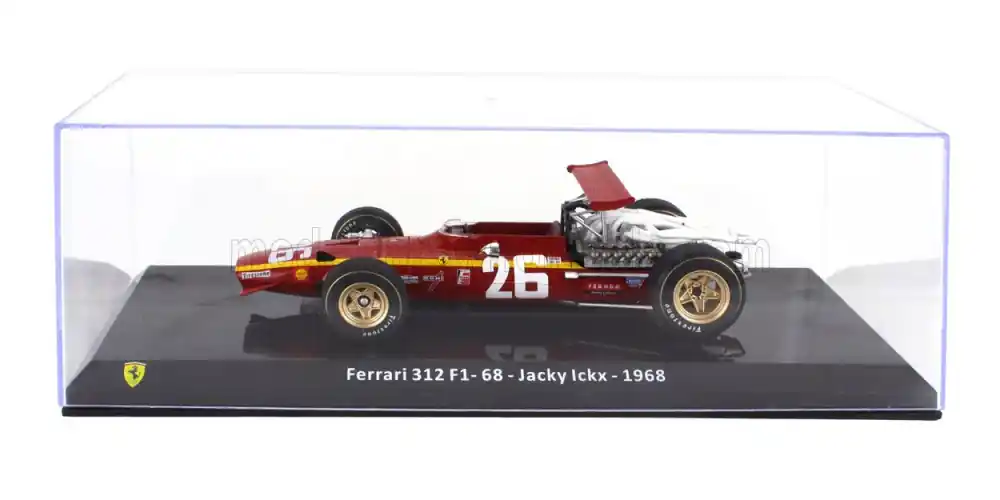 Ferrari F1 312 F1-68 26 1968 J. Ickx Csak ma