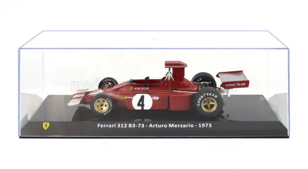 Legjobb ár Ferrari F1 312 B3 4 1973 A. Merzario