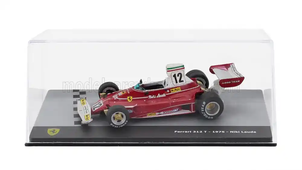 Legjobb ár Ferrari F1 312T 12 1975 N. Lauda