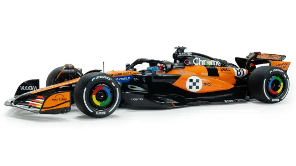 Gyors kiszállítás McLaren F1 MCL39 81 Monaco GP 2025 O. Piastri