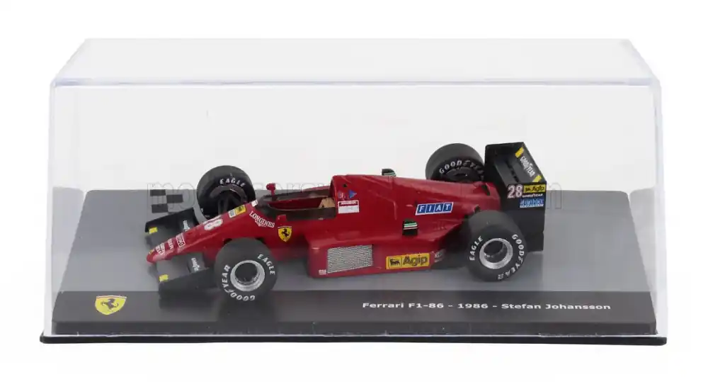 Árcsökkenés Ferrari F1 F1/86 28 1986 S. Johansson