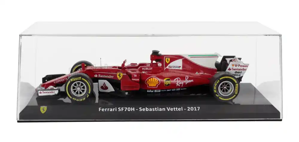 Ferrari F1 SF70H 5 2017 S. Vettel Árcsökkenés