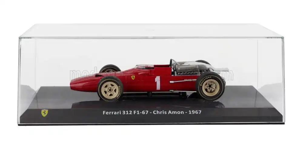 Akció Ferrari F1 312 F1-67 1 1967 C. Amon