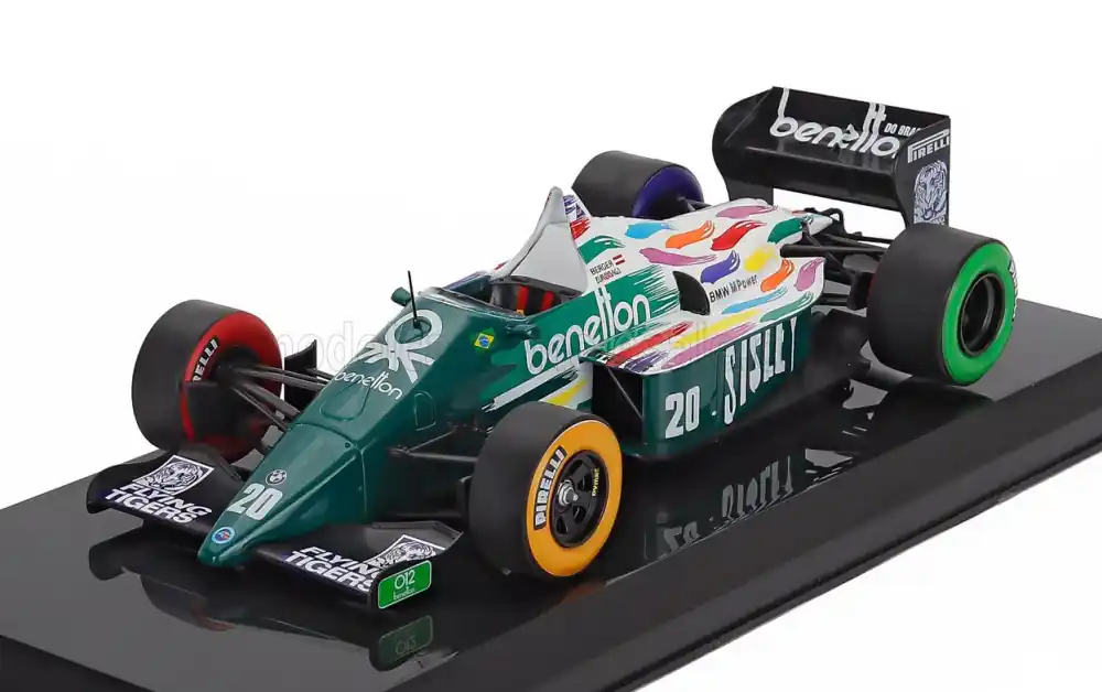 Benetton F1 BMW B186 20 1986 G. Berger Alacsony ár