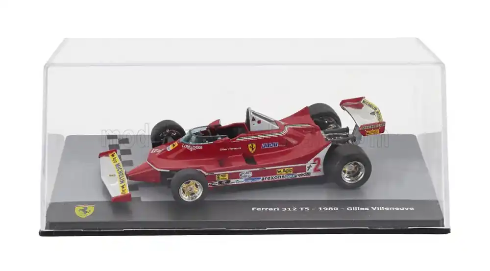 Vásárlói kedvenc Ferrari F1 312 T5 2 1980 G. Villeneuve
