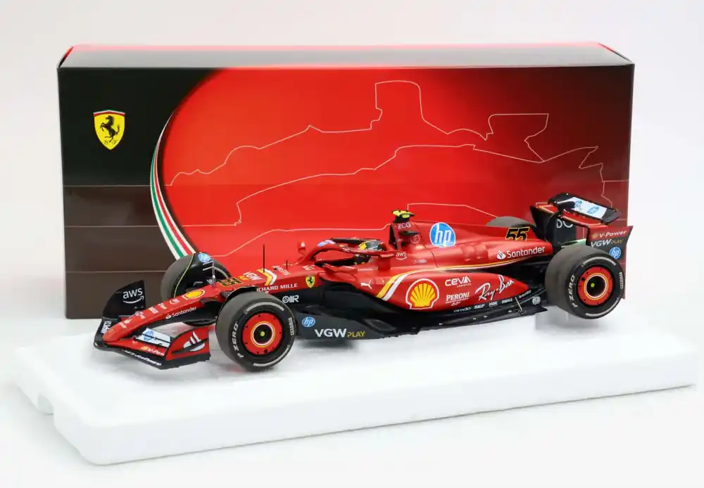 Ferrari F1 SF-24 55 Monza GP 2024 C. Sainz Árengedmény