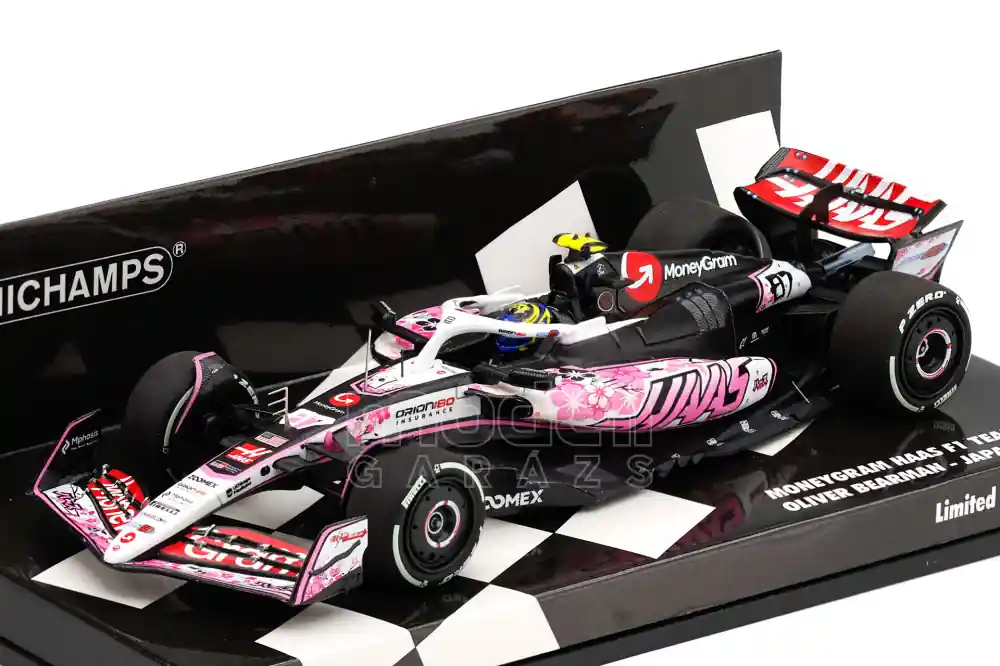 Akció Haas F1 VF-25 87 Japan GP 2025 O. Bearman Limitált