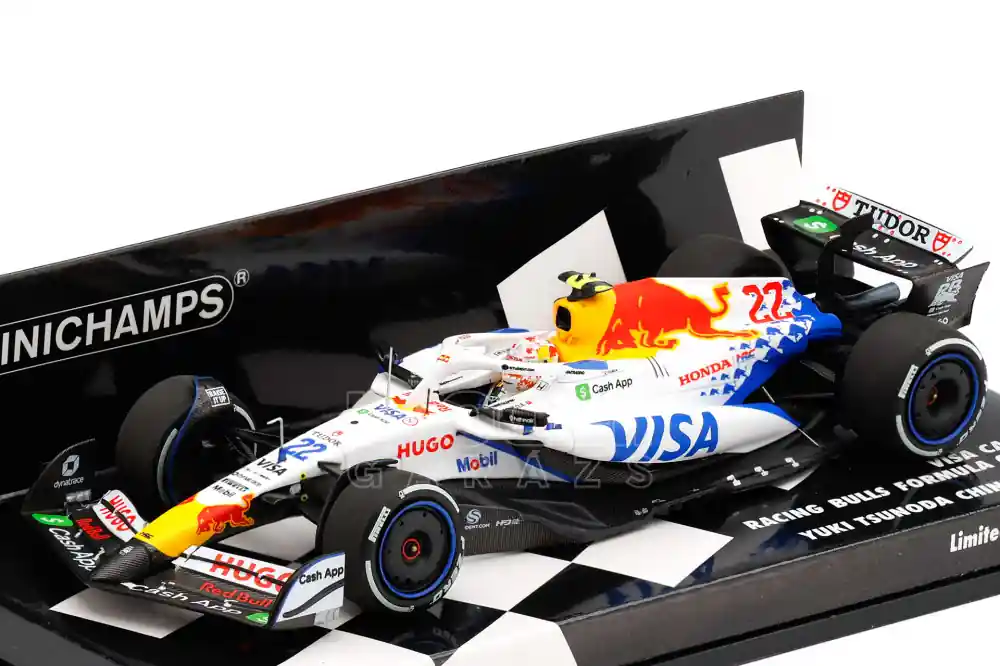 Racing Bulls F1 VCARB-02 22 China GP 2025 Y. Tsunoda Limitált Legnépszerűbb