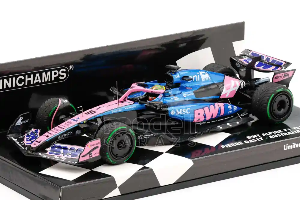 Nézd meg most Alpine F1 A525 10 Australian GP 2025 P. Gasly Limitált