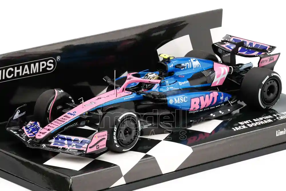 Alpine F1 A525 7 China GP 2025 J. Doohan Limitált Ne maradj le