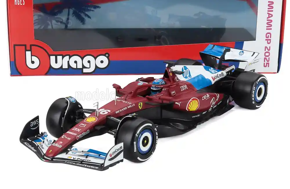 Ferrari F1 SF-25 16 Miami GP 2025 C. Leclerc Kihagyhatatlan ajánlat