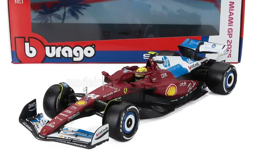 Ferrari F1 SF-25 44 Miami GP 2025 L. Hamilton Kihagyhatatlan ajánlat