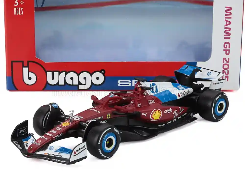 Ferrari F1 SF-25 16 Miami GP 2025 C. Leclerc Legjobb ár