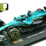 Aston Martin F1 AMR25 18 2025 L. Stroll pilótával és vitrinnel Azonnali szállítás