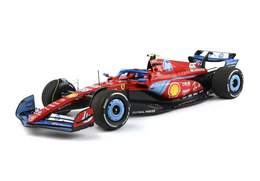 Ferrari F1 SF-24 55 Miami GP 2024 C. Sainz Exkluzív ajánlat