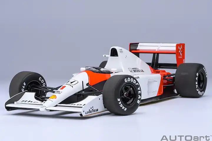 Népszerű McLaren F1 Honda MP4/6 1991 n.1 Japanese GP A. Senna (McLaren logó nélkül)