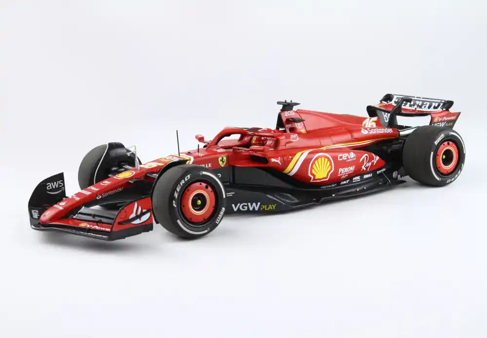 Ferrari F1 SF-24 16 Australian GP 2024 C. Leclerc (vitrinnel) Limitált Legkelendőbb
