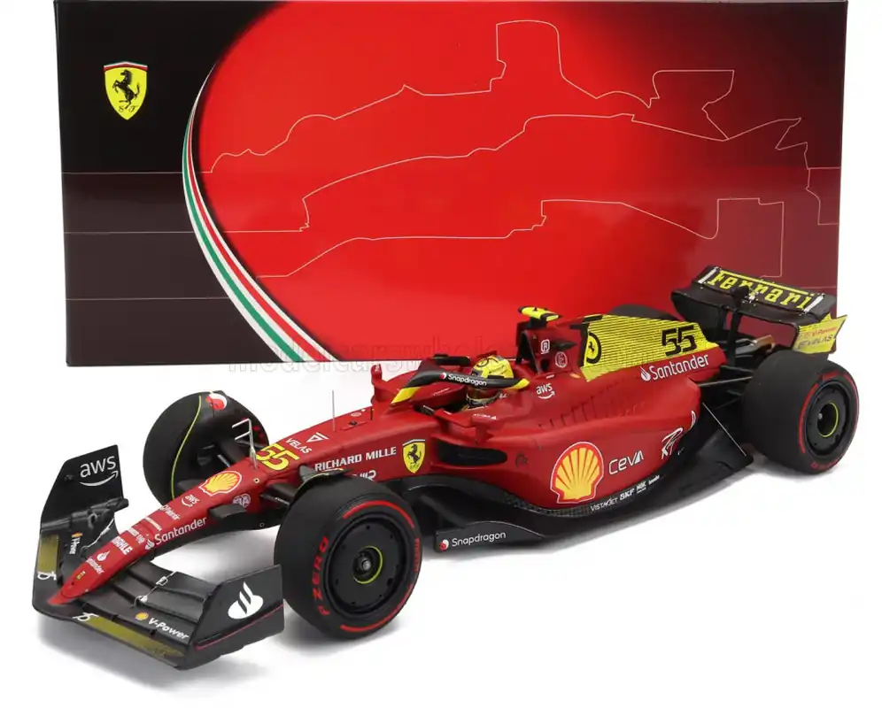 Biztonságos fizetés Ferrari F1-75 55 Monza GP 2022 C. Sainz