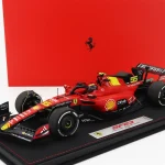 Kedvezményes ár Ferrari F1 SF-23 55 Monza GP 2023 C. Sainz (vitrinnel) Limitált