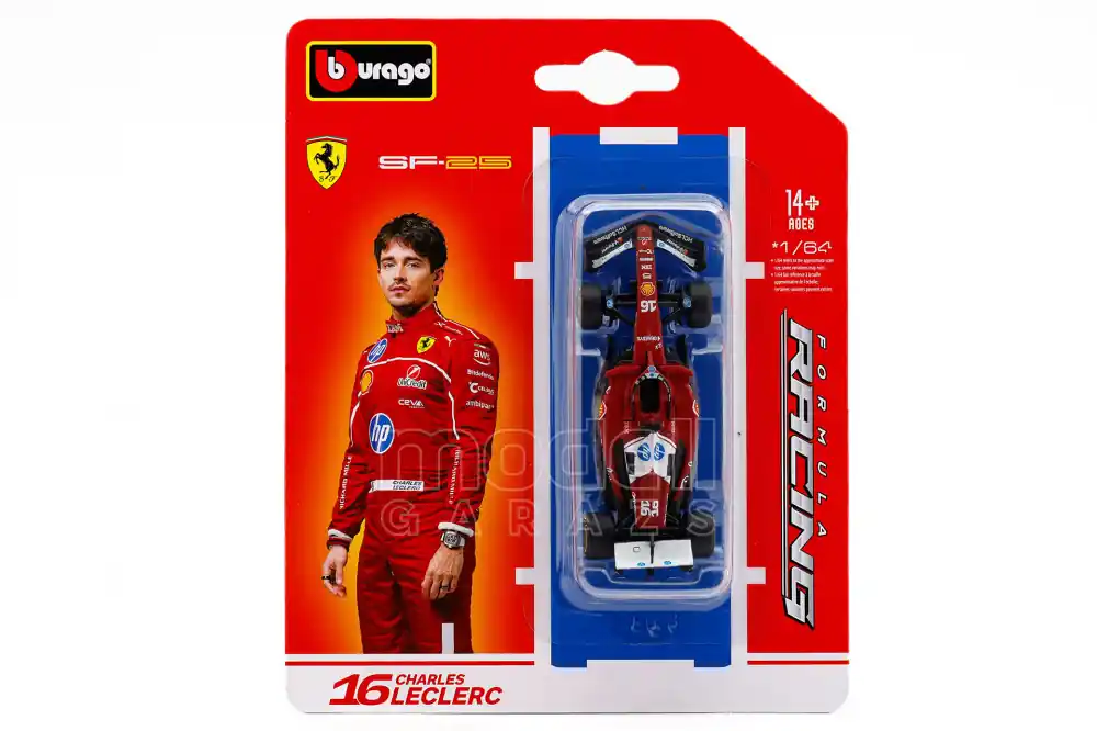 Ferrari F1 SF-25 16 2025 C. Leclerc Ne maradj le