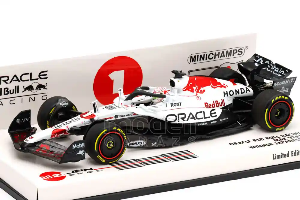 Red Bull F1 RB21 1 Japan GP győztes 2025 M. Verstappen Limitált Alacsony ár