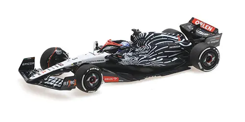Legkelendőbb Alpha Tauri F1 AT04 3 Las Vegas USA GP 2023 D. Ricciardo Limitált