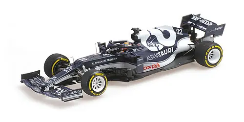 Exkluzív ajánlat Alpha Tauri F1 AT02 22 Bahrain GP 2021 Y. Tsunoda Limitált