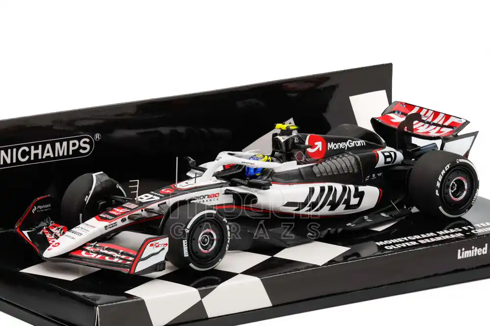 Haas F1 VF-25 87 China GP 2025 O. Bearman Limitált Újdonság
